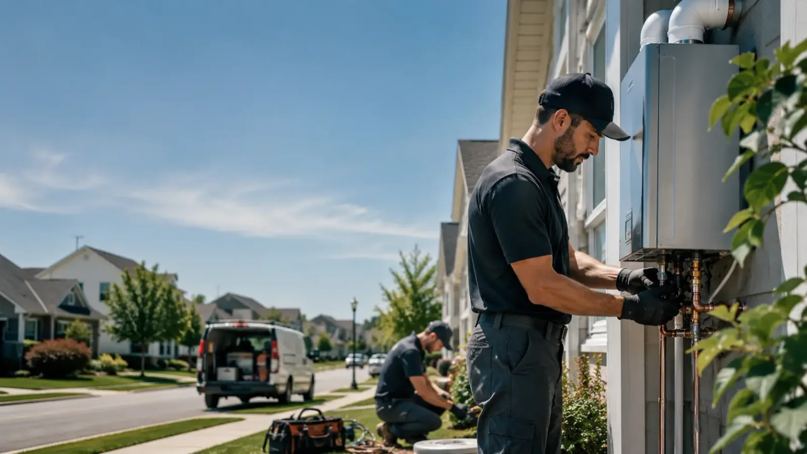 Tankless Water Heater Installation in Fries, VA